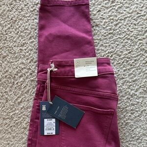 Universal Thread High-Rise Skinny Jeans in Rich Berry